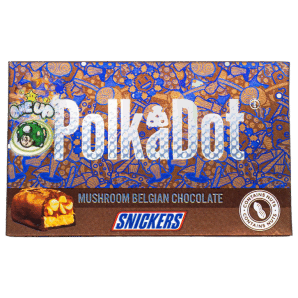Polkadot Snickers Contains nuts 4g