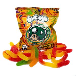 Buy One Up Gummies Sour Brite Crawlers Online UK